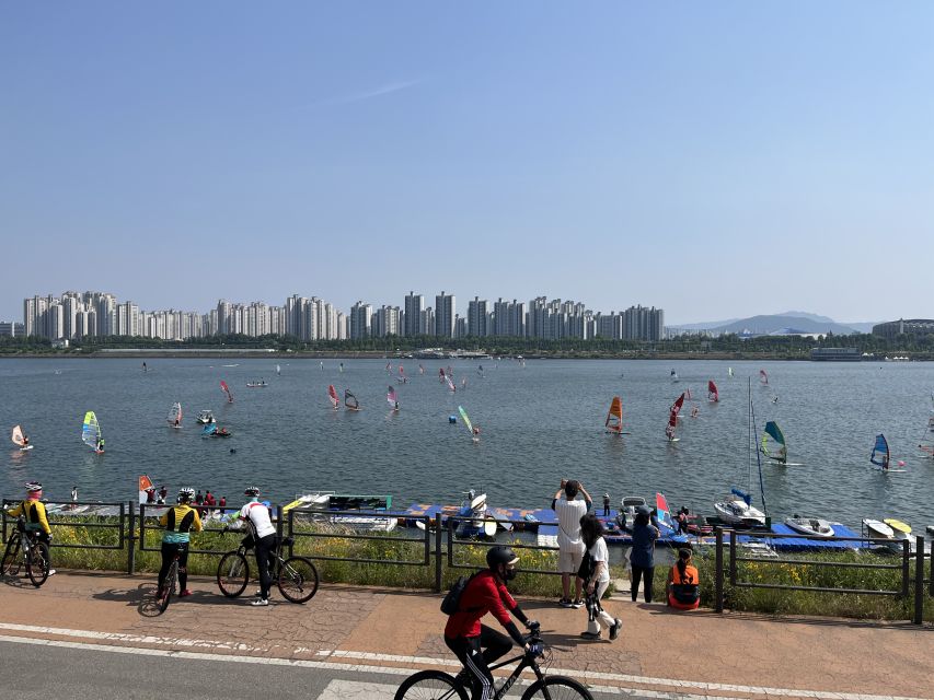 Seoul: Stand Up Paddle Board (SUP) & Kayak in Han River - Seoul’s skyline from the water