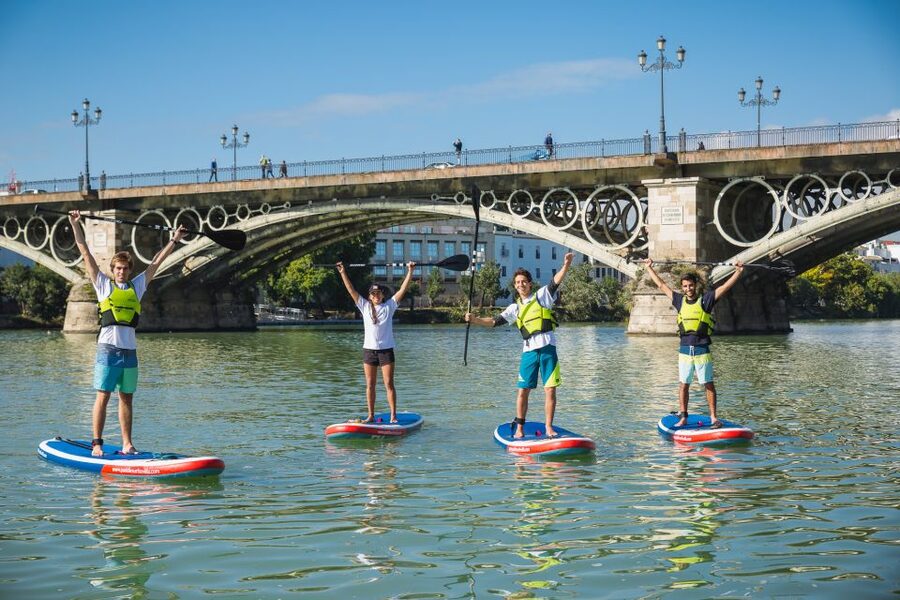 Seville: 1.5-Hour Daytime Standup Paddleboarding Tour - Learning the basics before you paddle
