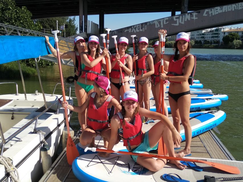 Seville: 2 Hour Paddle Surf Class - The souvenir video and photos
