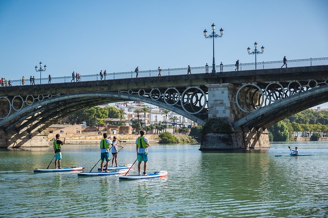 Seville: Paddle Surf Route and Class - Passing Triana from the river