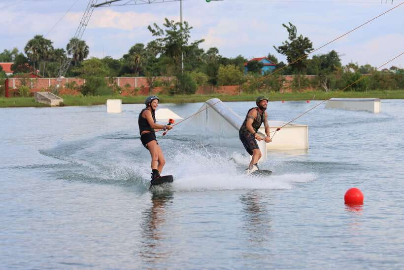 Siem Reap: All-Day Wakeboarding Ticket - Arriving at Wake Park Cambodia