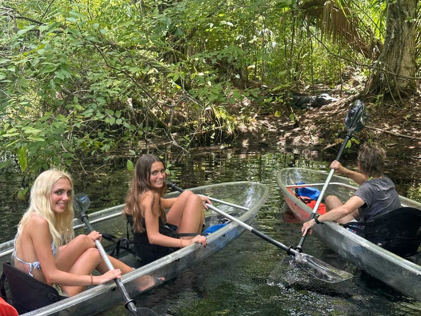 Silver Springs: Guided Clear Kayak or Paddleboard Gator Tour - A movie set hiding along the river