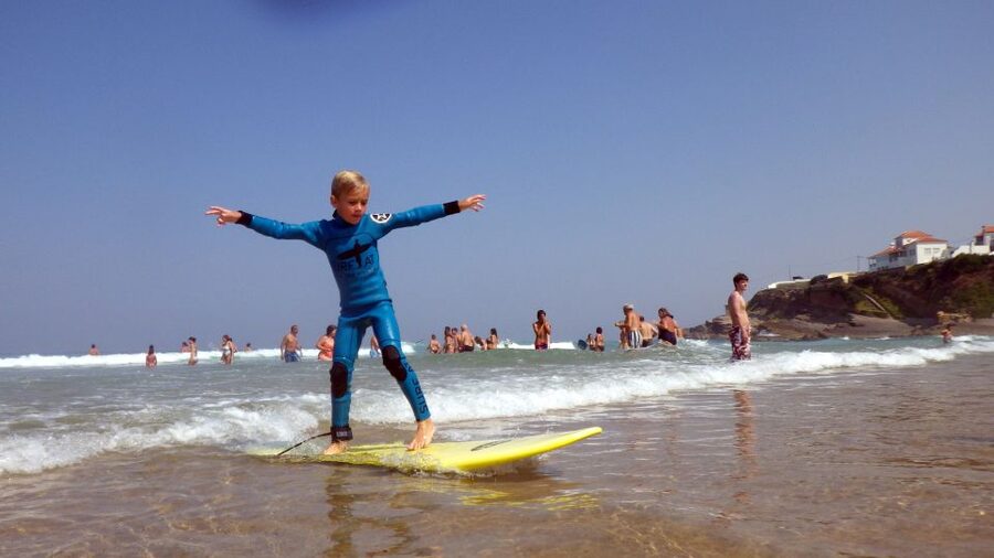 Sintra: 2-Hour Group Surf Lesson at Praia Grande - Praia Grande, where the Atlantic becomes your classroom