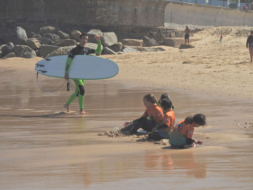 Sintra: 2-Hour Group Surf Lesson at Praia Grande - Boards, wetsuits, and the cold Atlantic