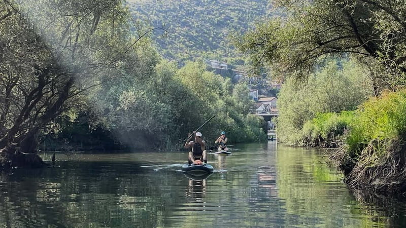 Skadar Lake: Kayak & Paddle board Rental - The optional fish meal from a Montenegrin family