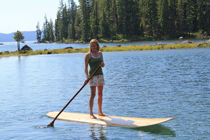 Small-Group Paddle Board and Happy Hour in Cascade Lakes - What the supplied equipment means for you