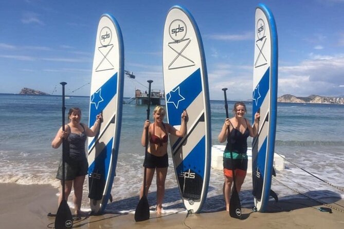 Small Group Paddle Surf Experience in Benidorm - Paddling toward Cala del Tío Ximo