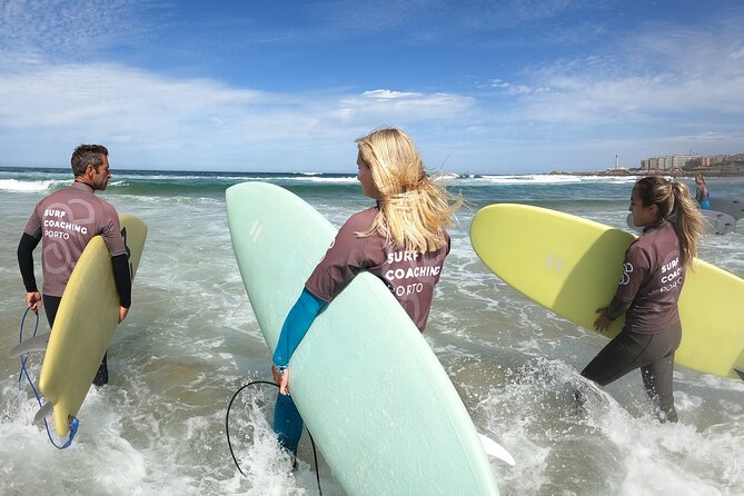 Small Group Surf Coaching in Porto with photos - Meet at Porto’s coast, then let the conditions decide
