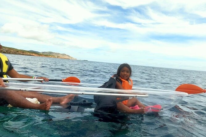 Snorkeling-out : Transparent Kayak or SUP Tour - The possible steamer wreck on the return