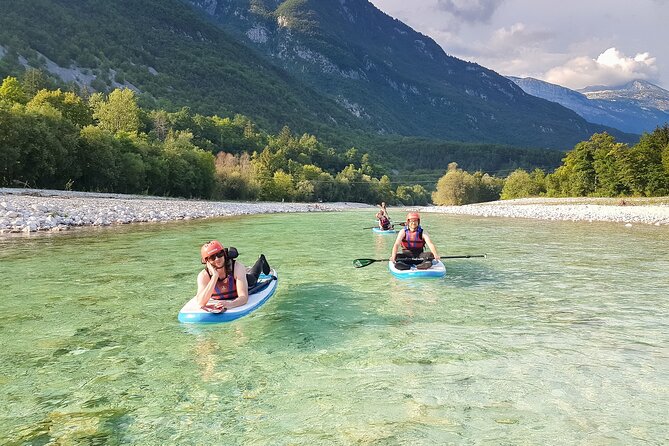 Soca Whitewater Stand-up Paddle Boarding Small Group Adventure - Finishing downstream and changing before the ride back