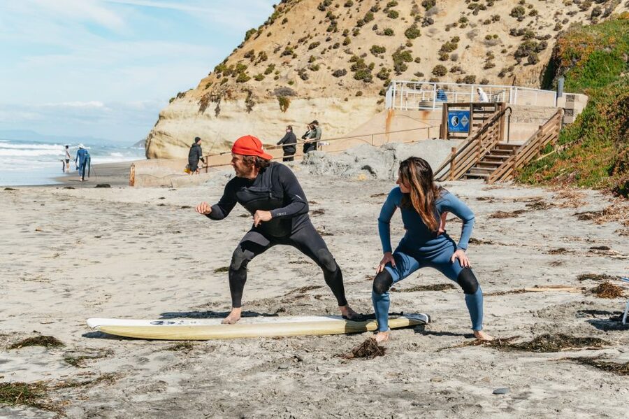Solana Beach: Private Surf Lesson with Board and Wetsuit - Two hours in the Pacific, at your own pace