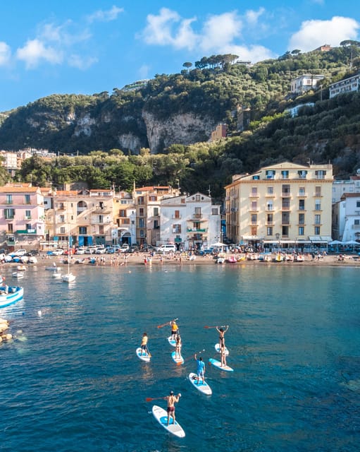 Sorrento: SUP Paddleboard Tour to Bagni Regina Giovanna - What the guides add