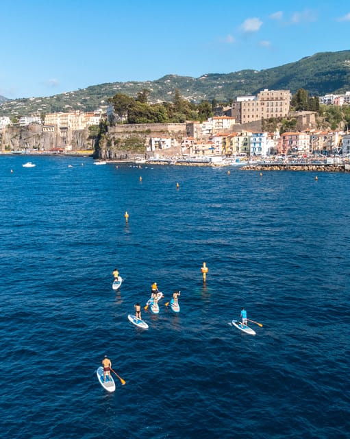 Sorrento: SUP Paddleboard Tour to Bagni Regina Giovanna - The first lesson is about confidence, not style