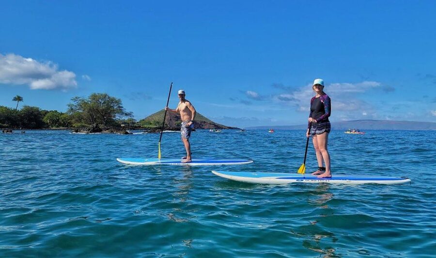 South Maui: Makena Bay Stand-Up Paddle Tour - Reading the water around Makena Bay