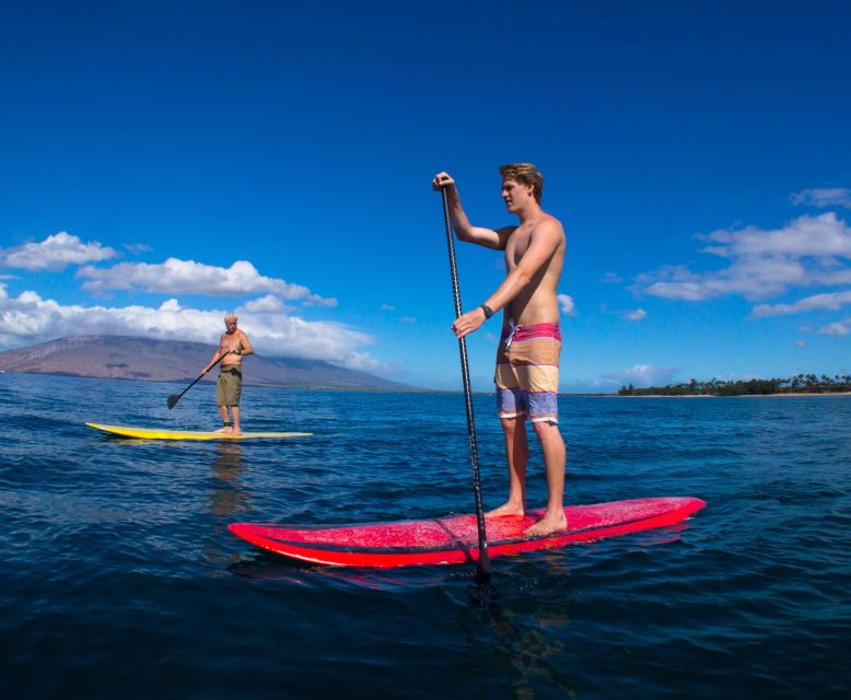 South Maui: Makena Bay Stand-Up Paddle Tour - Getting fitted with the right equipment