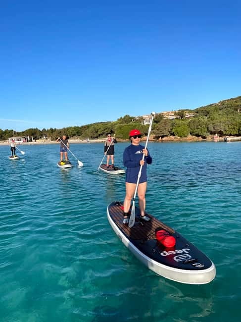 Spiaggia delle vacche: Stand Up Paddle Tour and breakfast - Starting from Cala Girgolu