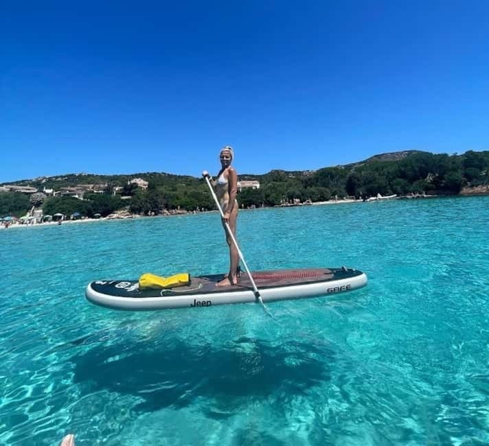 Spiaggia delle vacche: Stand Up Paddle Tour and breakfast - Swimming and photo time along the coast