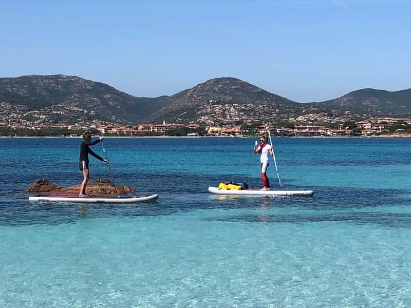 Spiaggia delle vacche: Stand Up Paddle Tour and breakfast - The final paddle back to Cala Girgolu