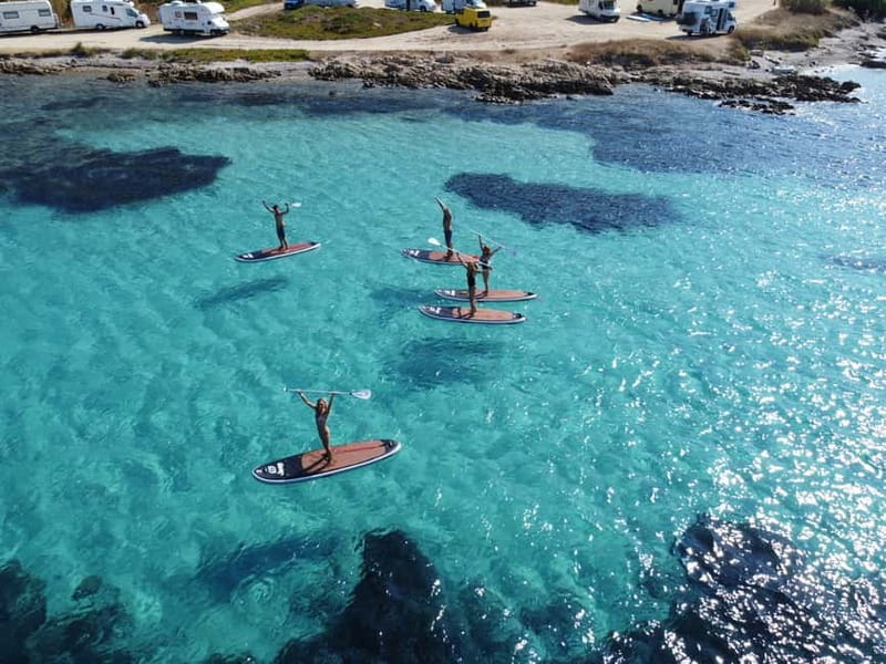 Spiaggia delle vacche: Stand Up Paddle Tour and breakfast - Cala Girgolu’s first paddle lesson