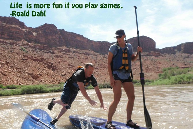 Splish and Splash: Stand Up Paddleboarding on the Colorado River - What the paddle actually feels like