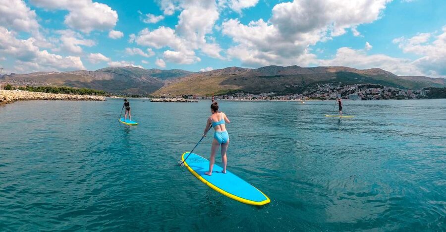 Split: Adriatic Sea and River Stand-Up Paddleboard Tour - Returning to the Adriatic Along Stobreč’s White Rocks