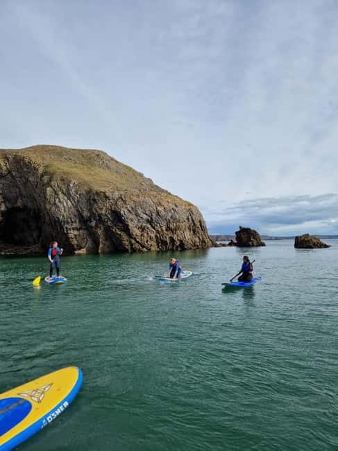 Stackpole Quay: Paddle Boarding Tour - Paddling the Stackpole coastline