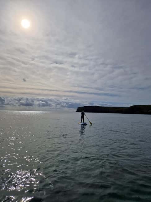 Stackpole Quay: Paddle Boarding Tour - The viewpoint and return paddle