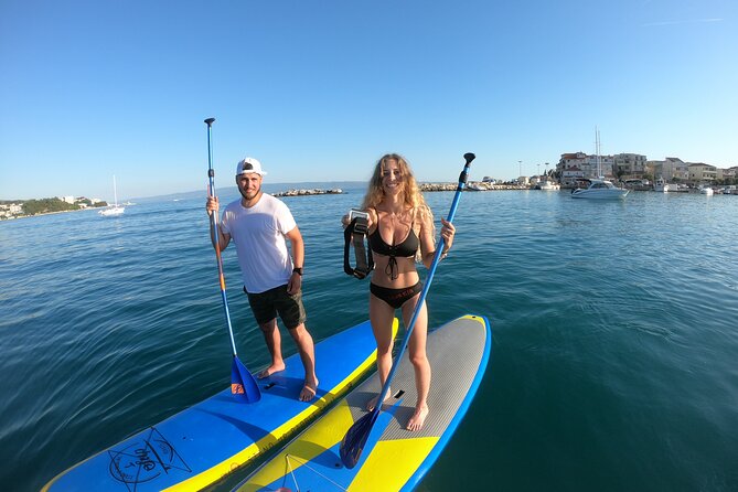 Stand Up Paddle adventure in Split - Starting at Stobreč Camp and finding your balance