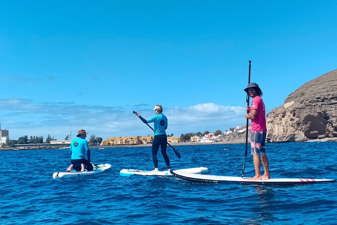 Stand Up Paddle and Snorkeling Tour of Gran Canaria with Transfers south area - Snorkeling when the water cooperates