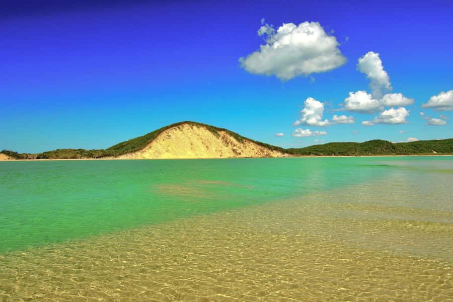 Stand Up Paddle at Double Island Point + 4x4 Beach Drive - Flat-water paddling or gentle surf