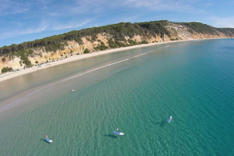 Stand Up Paddle at Double Island Point + 4x4 Beach Drive - What the guides add to the day