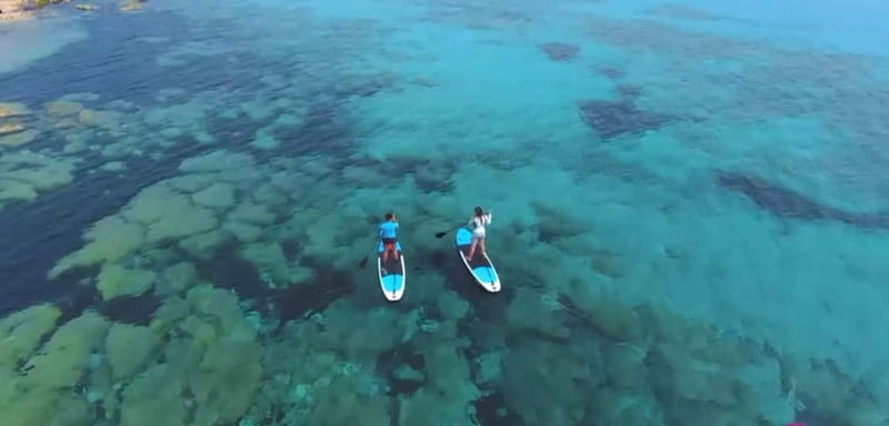 Stand Up Paddle beginners Tour Cala Bona/S'Illot/ - The Coastal Route, Beaches, and Sea Caves