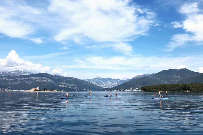 Stand-Up-Paddle Board at Bay of Kotor from Tivat or Kotor - From Kotor to the calmer waters near Tivat