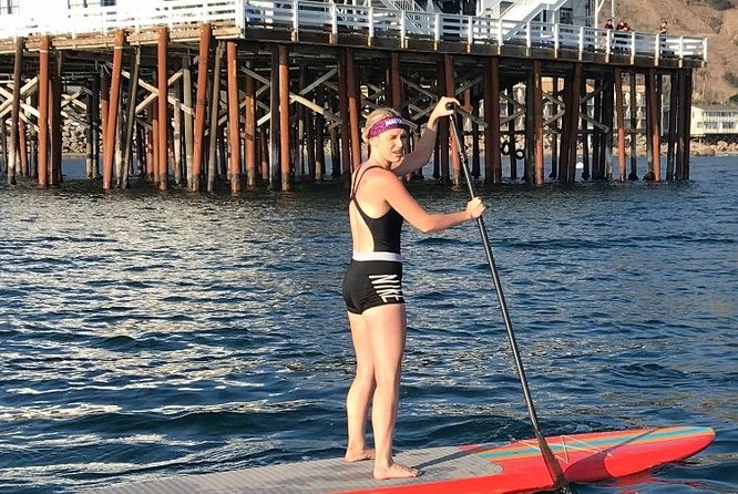 Stand up Paddle Board in Malibu - The first 15 minutes are for getting comfortable