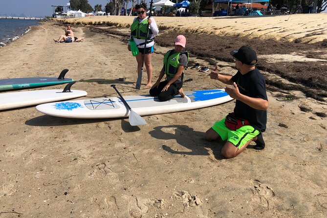 Stand up Paddle Board Lesson on The San Diego Bay - Who will enjoy this most?
