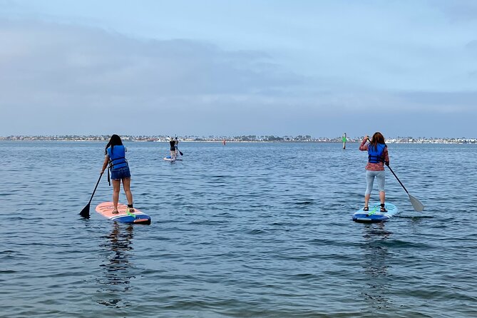 Stand up Paddle Board Lesson on The San Diego Bay - Why the calm bay helps beginners
