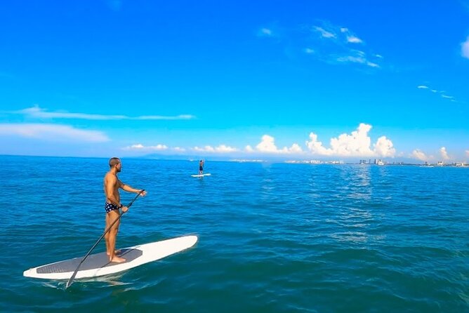 Stand Up Paddle Boarding Adventure in Puerto Vallarta - Stop one: the Malecon Boardwalk