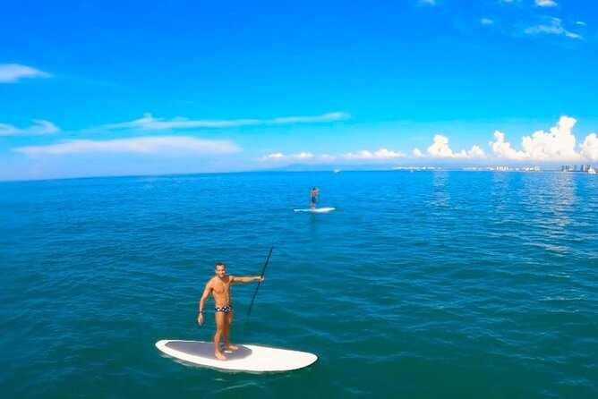 Stand Up Paddle Boarding Adventure in Puerto Vallarta - Learning to stand up without rushing