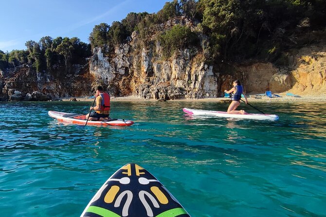 Stand Up Paddle-boarding around Ksamil islands (3 times a day) - Why Ksamil works so well from a paddleboard