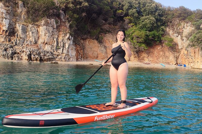 Stand Up Paddle-boarding around Ksamil islands (3 times a day) - Weather is the main planning concern