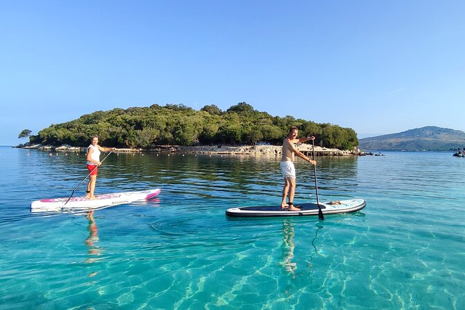 Stand Up Paddle-boarding around Ksamil islands (3 times a day) - Meeting Ari at Kristal Seafood Restaurant