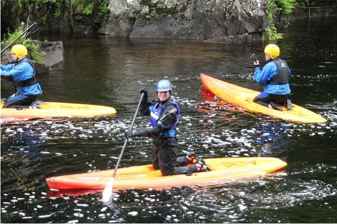 Stand Up Paddle Boarding in Aberfeldy - Following the river through Aberfeldy