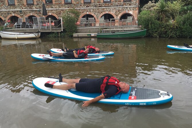 Stand Up Paddle Boarding Journey Down Bude Canal - Who will enjoy this most