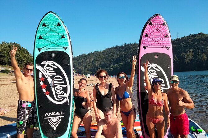 Stand Up Paddle discovering desert beaches of Douro River - Pick Up included - Starting at FC Porto Museum