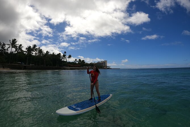 Stand Up Paddle Open Group Lesson with Waikiki Courtesy Shuttle - Who will get the most from this SUP lesson