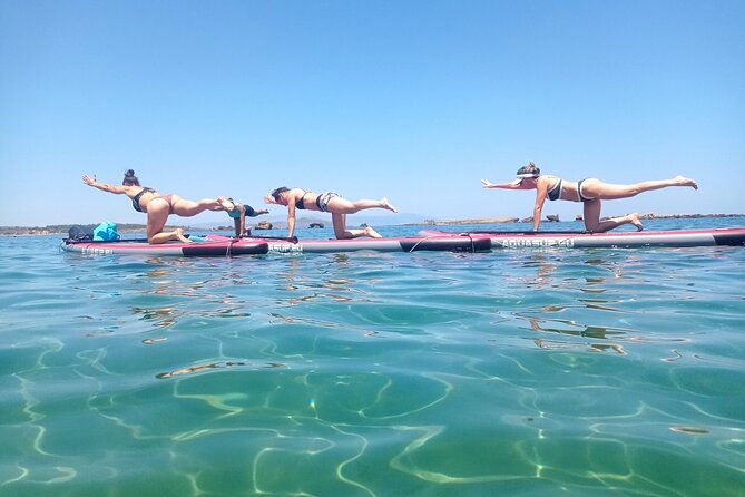 Stand up Paddle Pilates in Chania - Starting at Nea Chora Beach