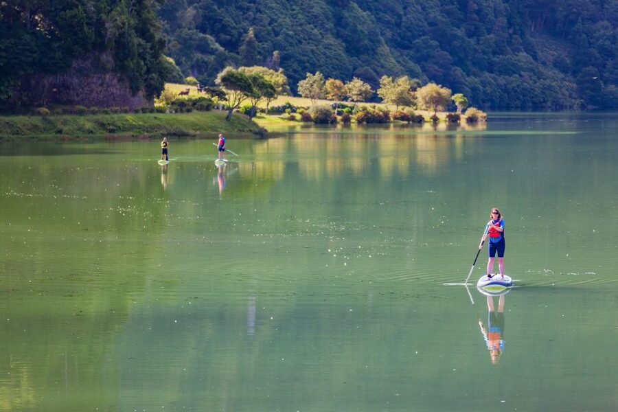 Stand Up Paddle Rental | Sete Cidades - Why Sete Cidades lake works so well for paddleboarding