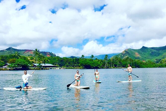 Stand Up Paddle Rental- Wailua River to Secret Falls - Picking up the boards near the Wailua launch