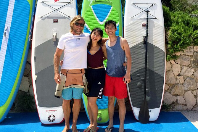 Stand Up Paddle school - learn to SUP and make your first SUP tour - The instructors: patient help matters here