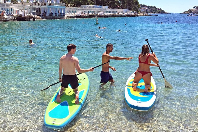 Stand Up Paddle school - learn to SUP and make your first SUP tour - The first 15 to 20 minutes: learning on land